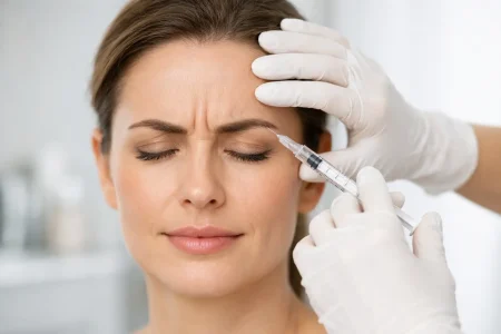 Botox gegen Zornesfalte natürlich einsetzen