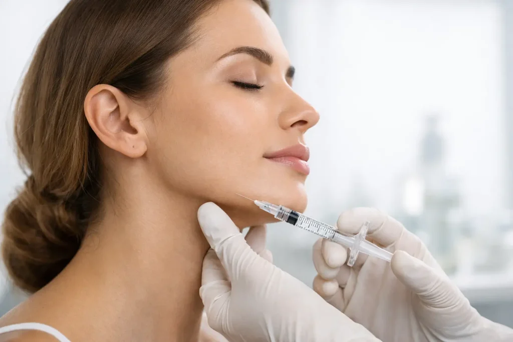 Hyaluron Filler Jawline natürlich definieren